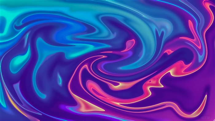 Abstract Gradient Swirl 4k, HD Wallpaper | Rare Gallery