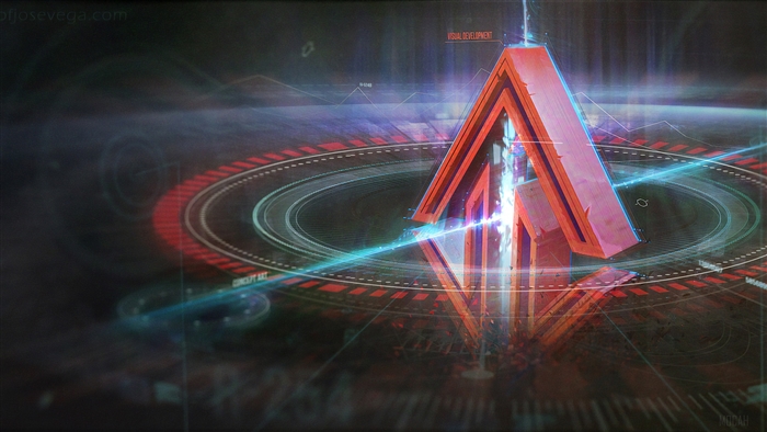 Abstract Fractal Shapes 4K