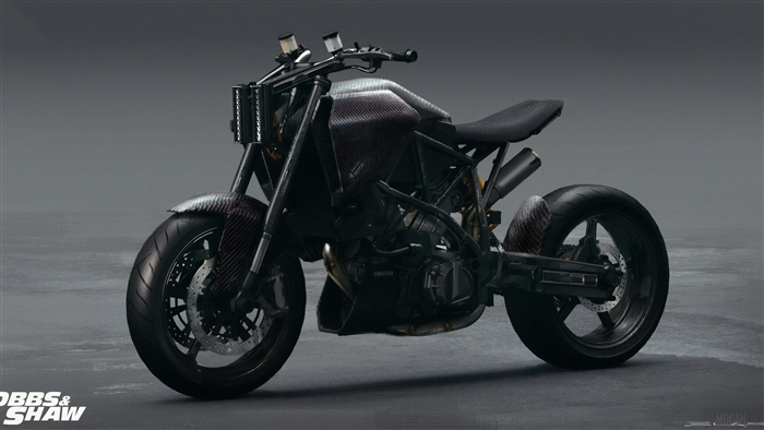 Hobbs and Shaw Futuristic Motorcycle 4K