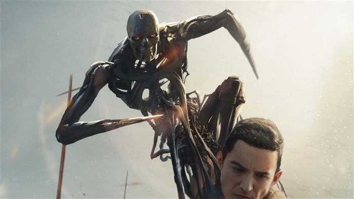Terminator from Terminator: Dark Fate 4K