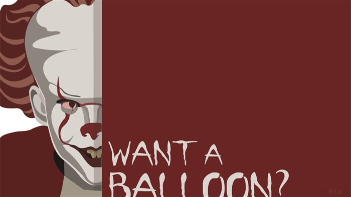 Pennywise from IT, Want a Balloon? 4K