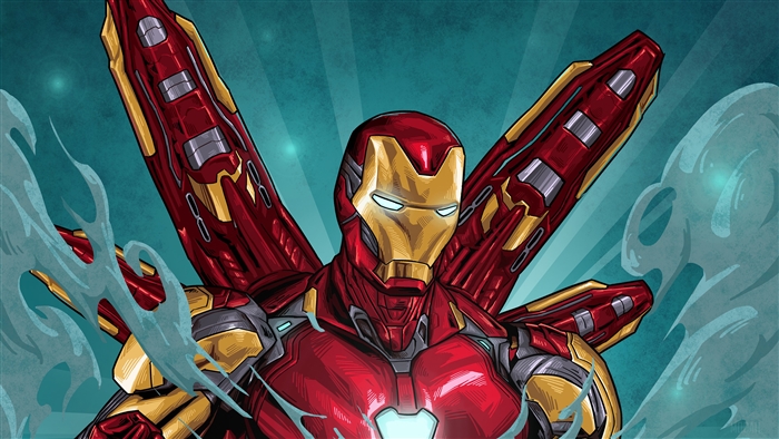 Iron Man Suit Art