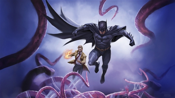 Batman and John Constantine from Justice League Dark 4K