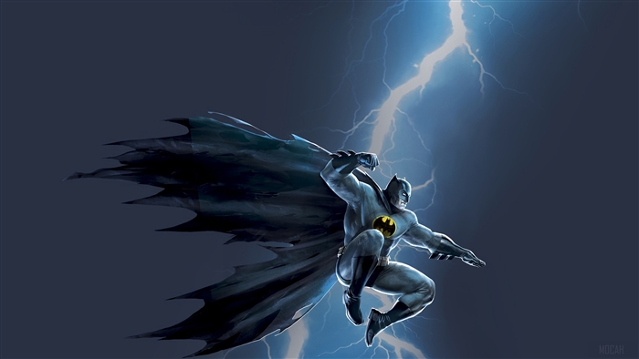 Batman in a Storm