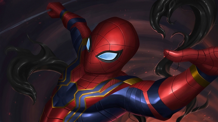 Spider-Man in New Suit 4K