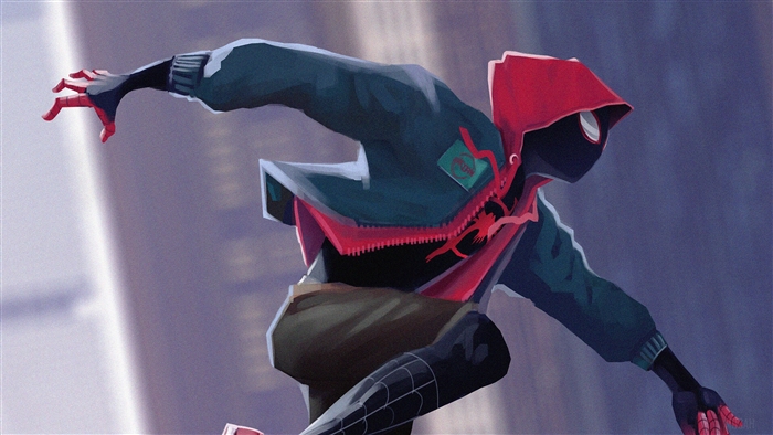 Miles Morales from Spider-Verse 4K