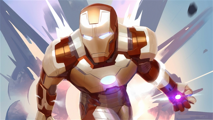 Iron Man in Armor 4K