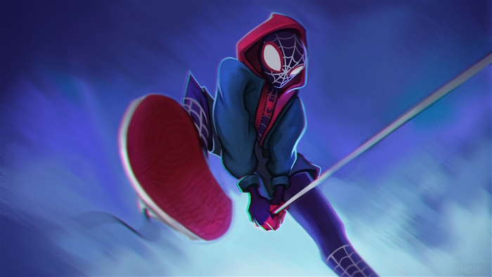 Miles Morales from Spider-Man 4K