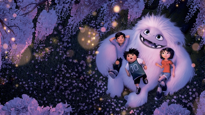 Abominable Animated Movie Characters in Magical Forest 4K