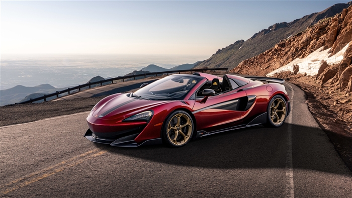 McLaren 600LT Spider 2019 4K