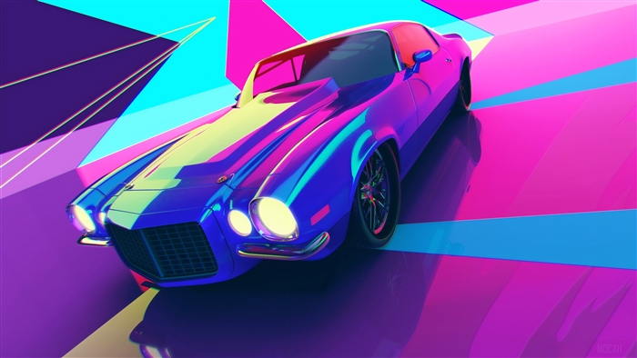 Chevrolet Camaro Synthwave