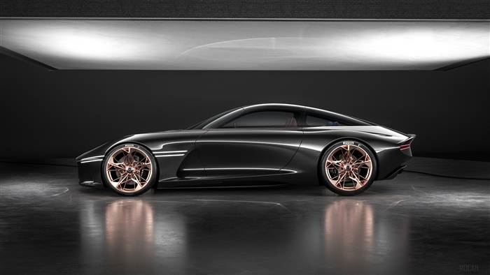 Genesis Essentia Concept Car Side View 4K