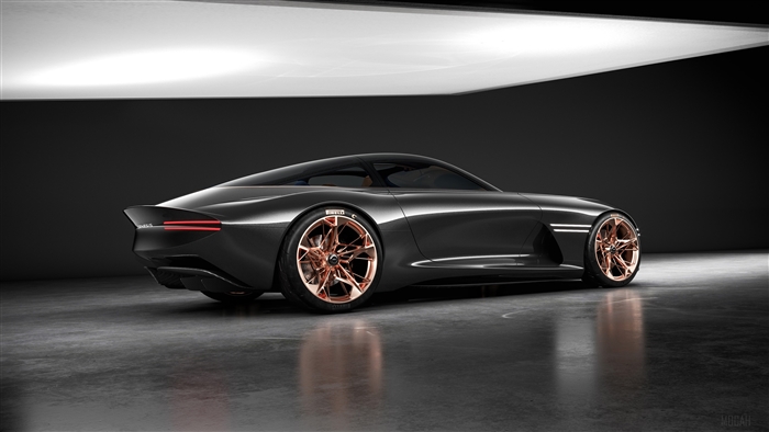 Genesis Essentia Concept Car Rear 4K