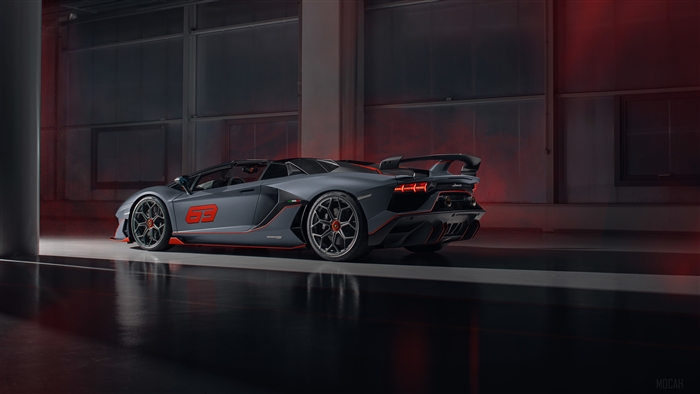 Lamborghini Aventador SVJ 63 Roadster 4K