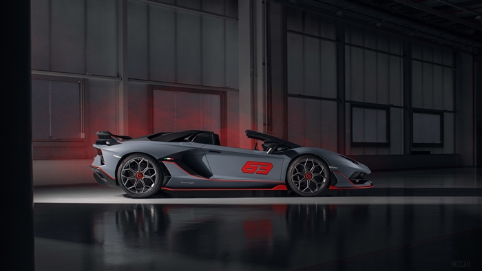 Lamborghini Aventador SVJ 63 Roadster 4K