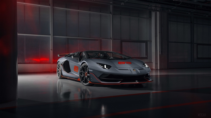 Lamborghini Aventador SVJ 63 Roadster 4K