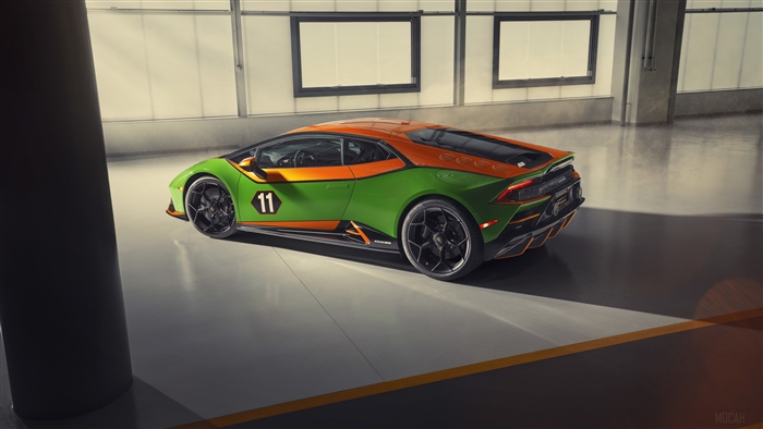 Lamborghini Huracan Evo GT 2020 Rear View