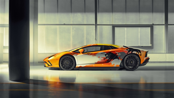 2019 Lamborghini Aventador S 4K