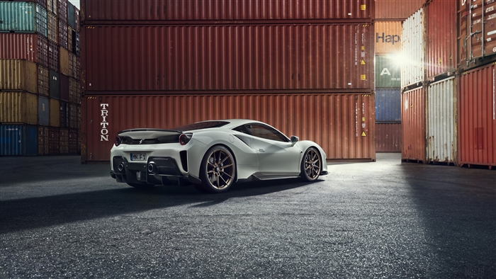 2019 Novitec Ferrari 488 Pista Side View