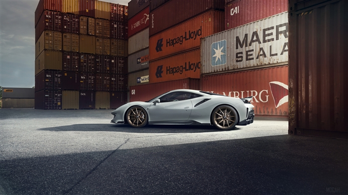 Novitec Ferrari 488 Pista 2019 Side