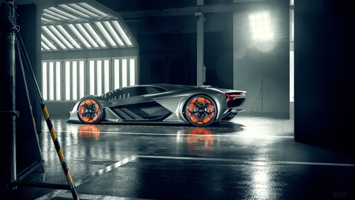 Lamborghini Terzo Millennio 2019 4K
