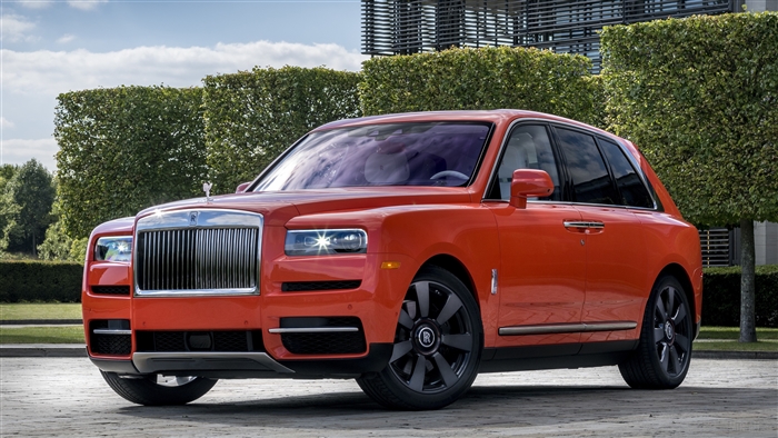 Rolls Royce Cullinan Fux Orange 2019