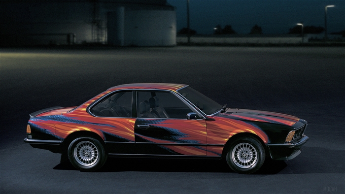BMW 635 CSi Art Car 4K