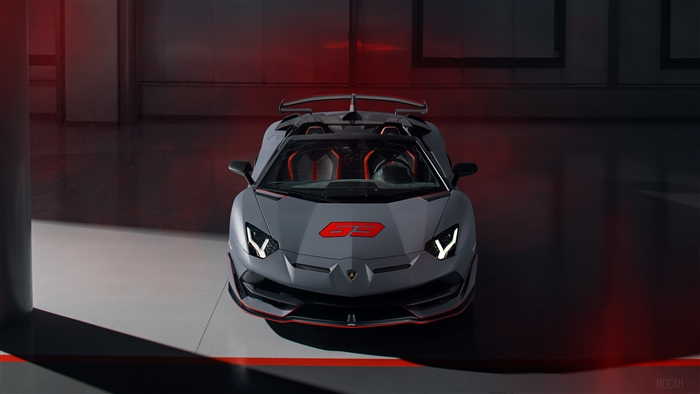 Lamborghini Aventador SVJ 63 Roadster 4K