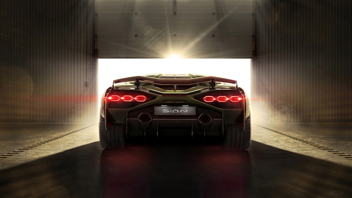 Lamborghini Sian 4K