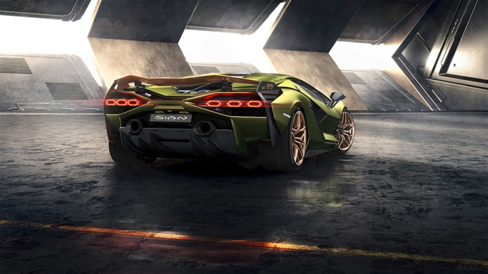 2019 Lamborghini Sian Rear