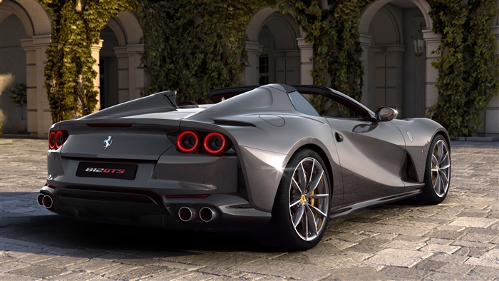Ferrari 812 GTS 2019 Rear