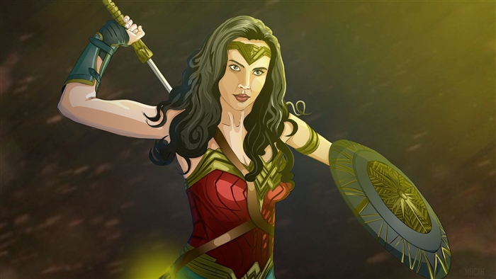 Wonder Woman 4K Artwork