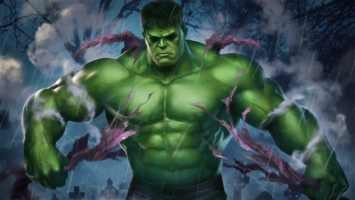 Hulk Fierce 4K Thunderstorm Scene