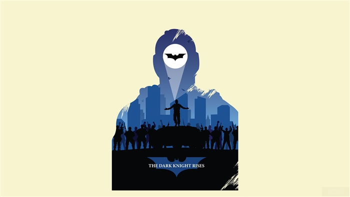 Bane from The Dark Knight Rises Minimalist Art 4K