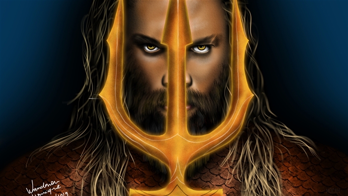 Aquaman with Trident 4K