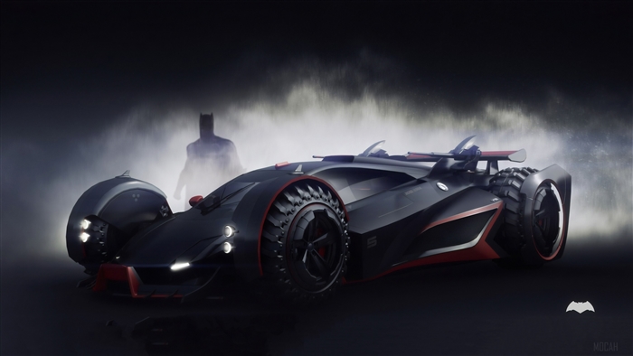 Batmobile from Batman 4K