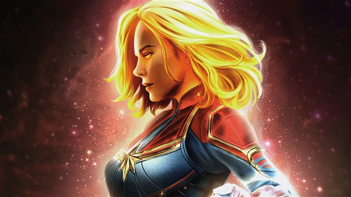 Captain Marvel art