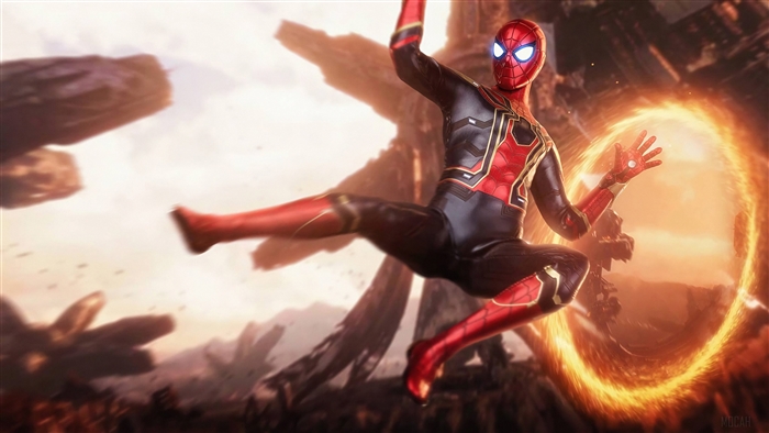 Spider-Man from Avengers Infinity War 4K