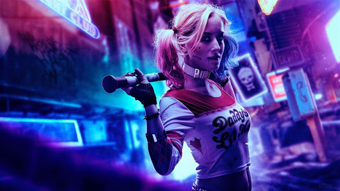 Harley Quinn from DC Comics Cosplay 4K