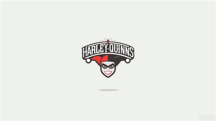 Harley Quinn Minimal Logo