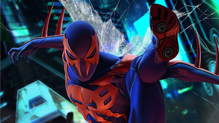 Spider-Man 2099 Art 4K