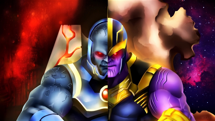 Darkseid vs. Thanos 4K