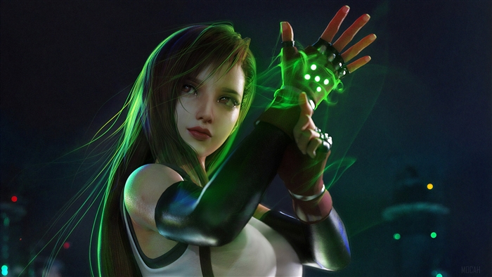 Tifa Lockhart from Final Fantasy 4K