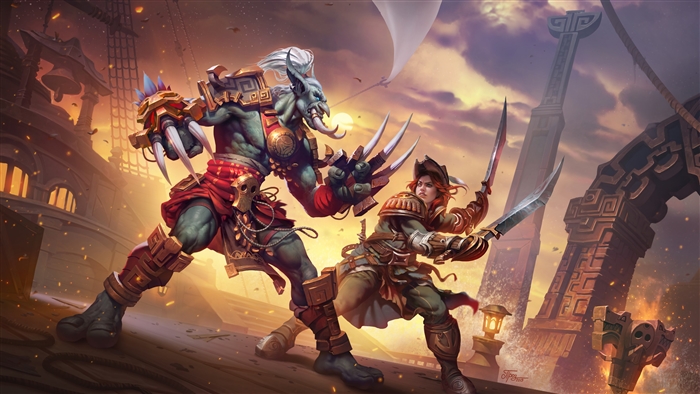 Zandalari Troll Vs Kul Tiran