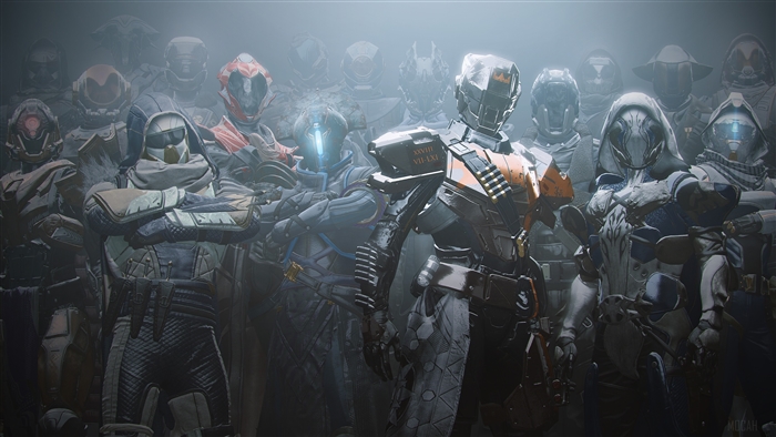 Guardians from Destiny 2 in 4K