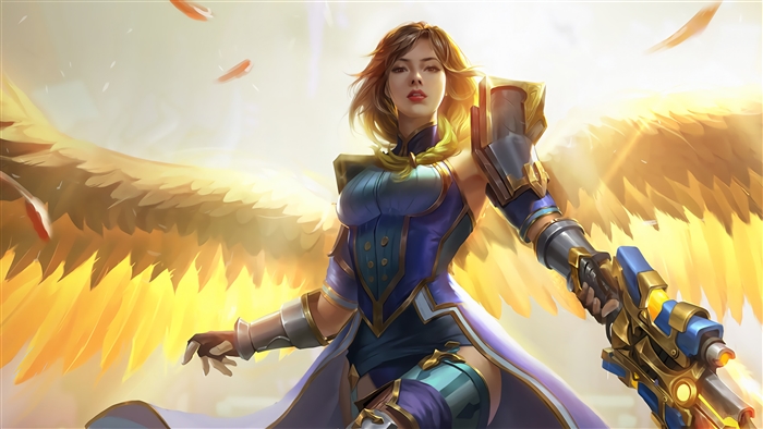 Furia from Paladins 4K