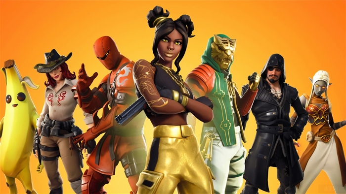 Fortnite characters group 4K