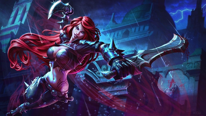 Katarina from League of Legends 4K