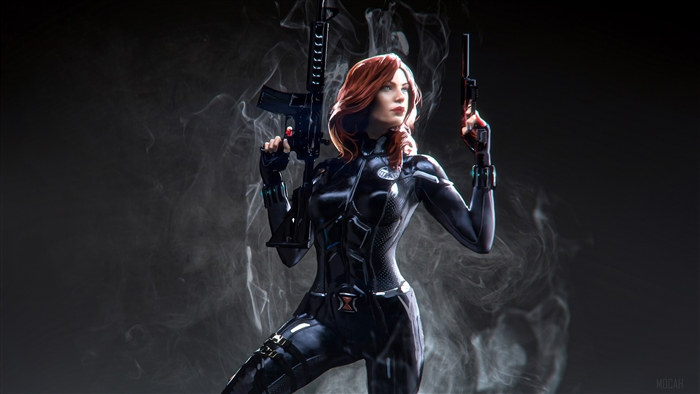 Black Widow from Marvel 4K