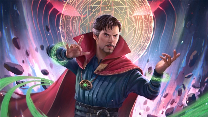 Doctor Strange casting a spell 4K